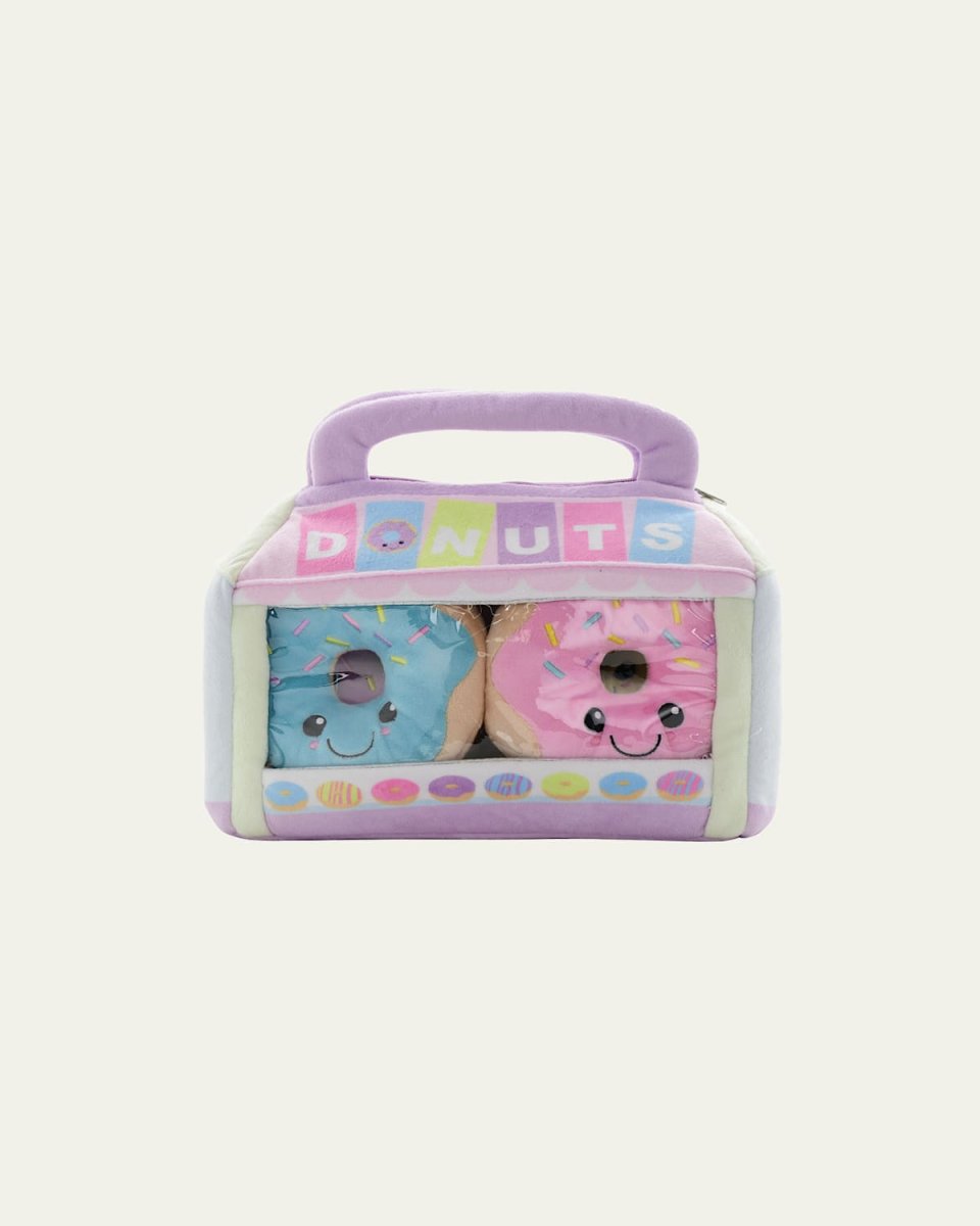 Kid's Box of Donuts Interactive Plush Toy
