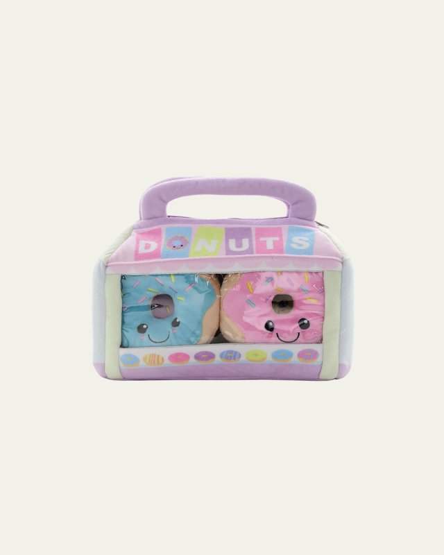 Kid's Box of Donuts Interactive Plush Toy