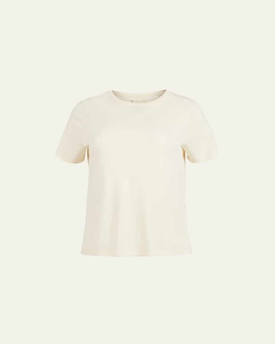 Emmylou Short-Sleeve Cotton T-Shirt