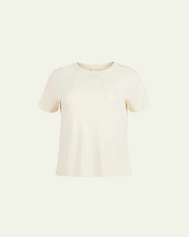 Emmylou Short-Sleeve Cotton T-Shirt