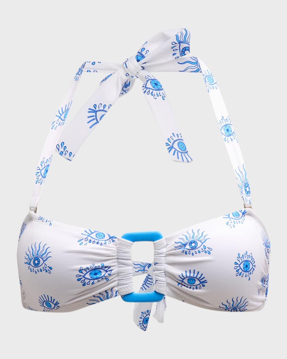 Kaleidoscope Eyes Rhodes Bandeau Bikini Top