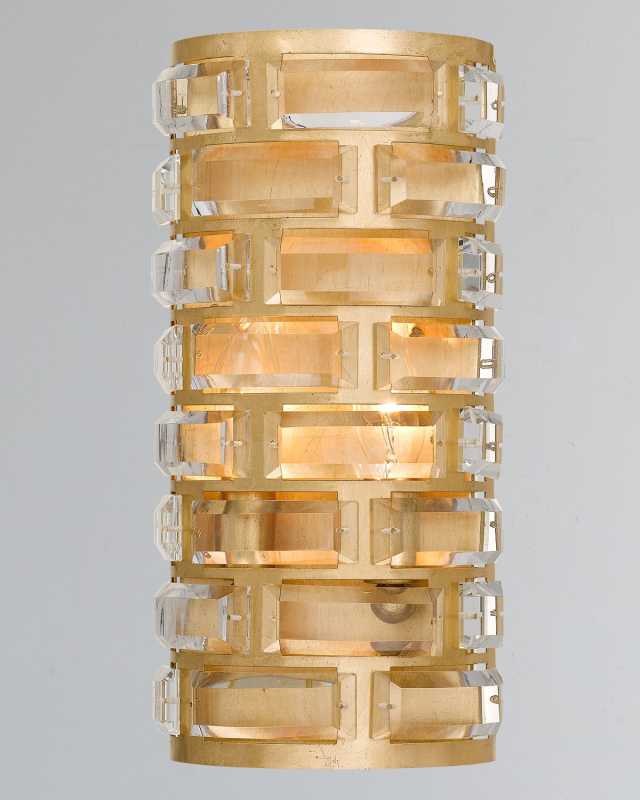 Meridian 4-Light Antiqued Gold Sconce