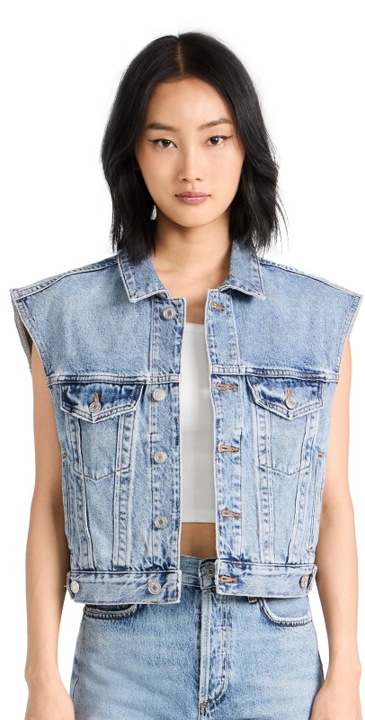 AGOLDE Charli Vest Immortal