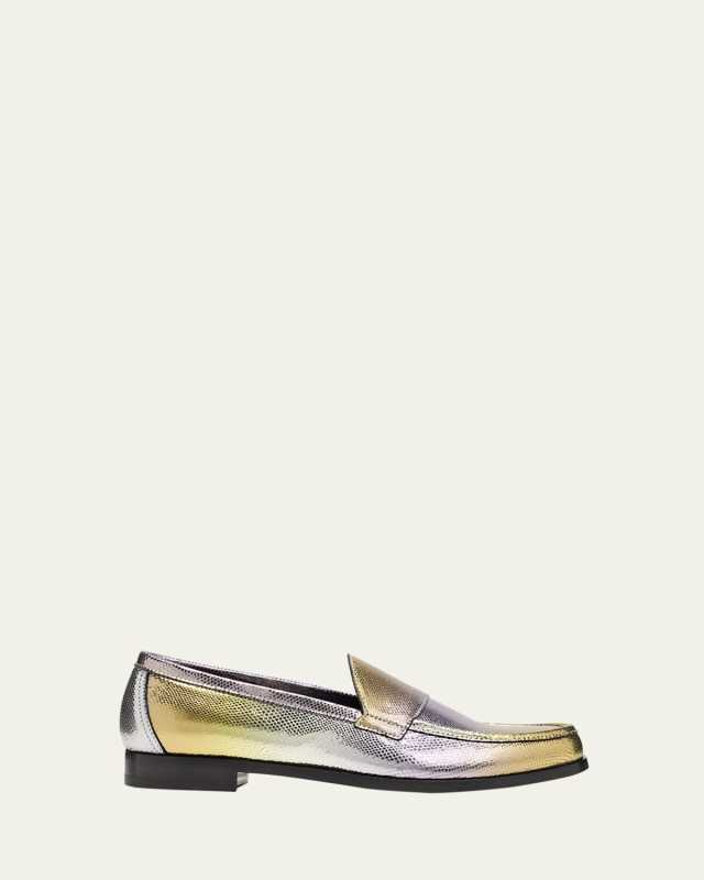 Hardy Colorblock Leather Loafers