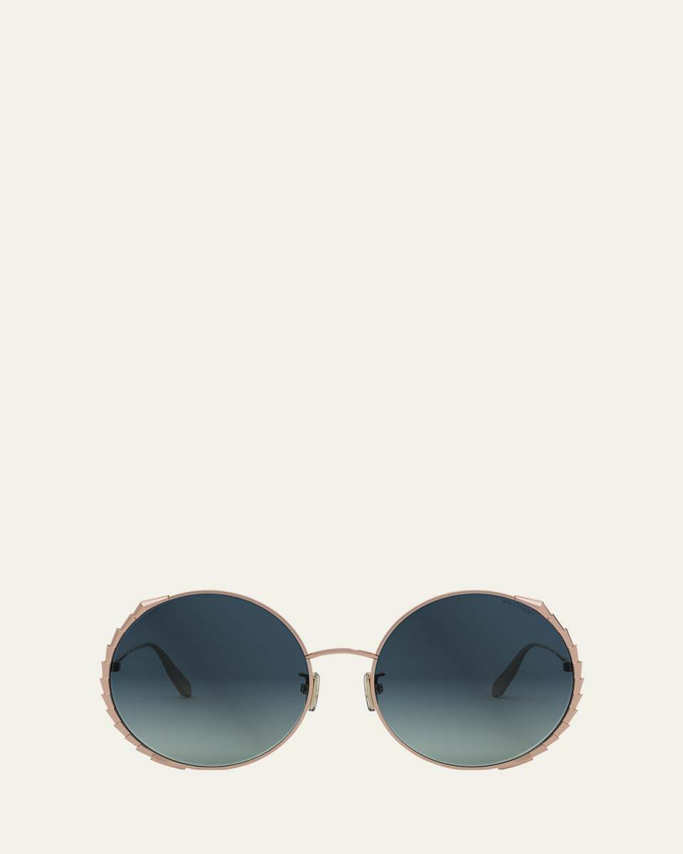 Serpenti Round Sunglasses