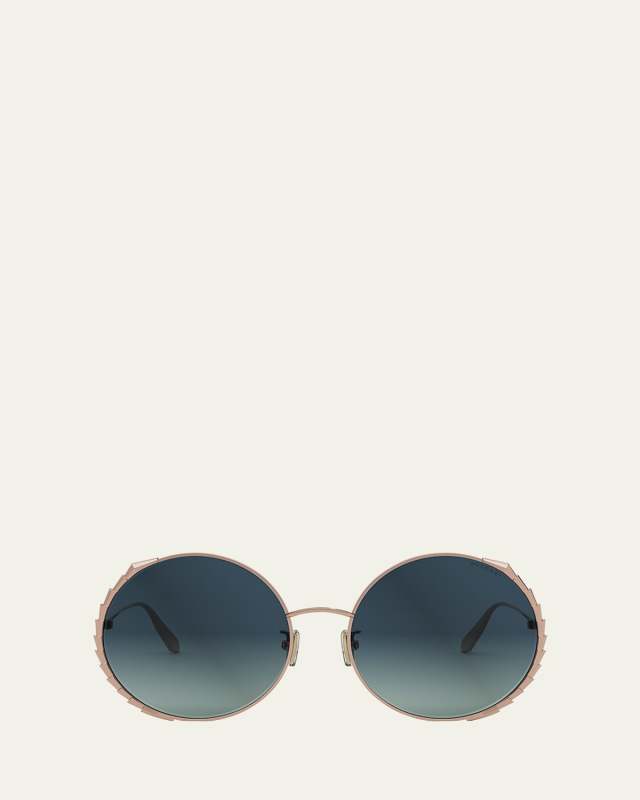 Serpenti Round Sunglasses