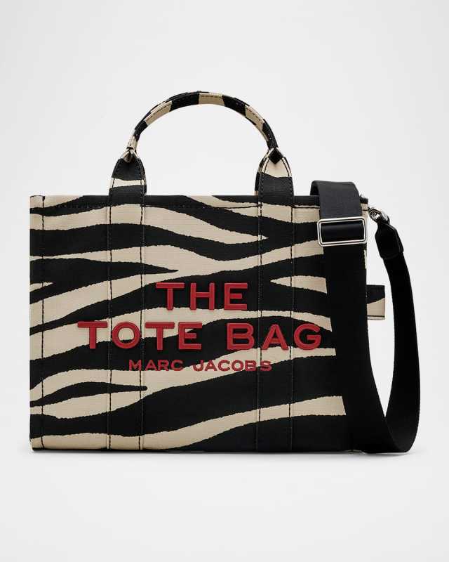 The Zebra Canvas Medium Tote Bag