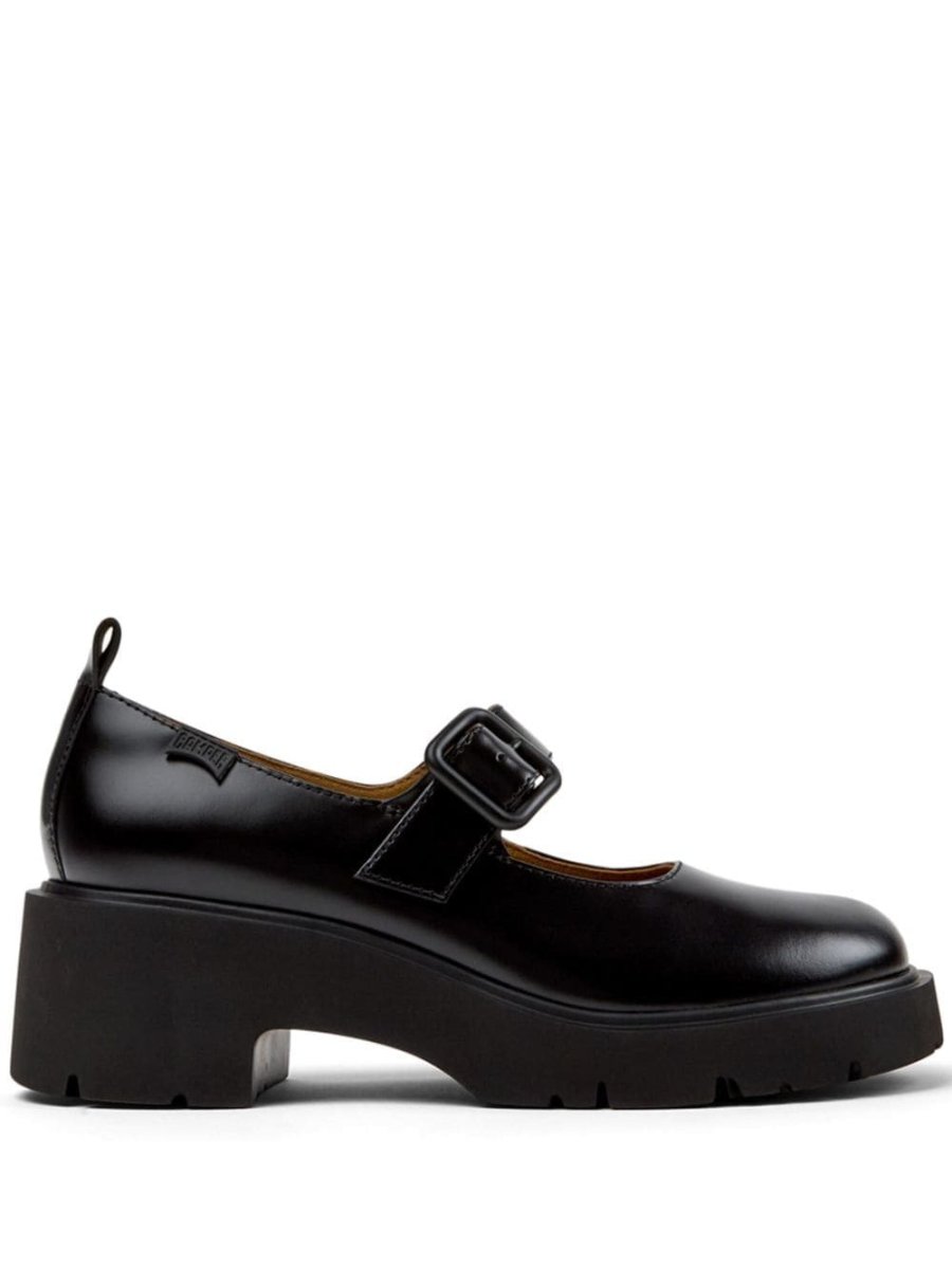 Milah 50mm leather loafers