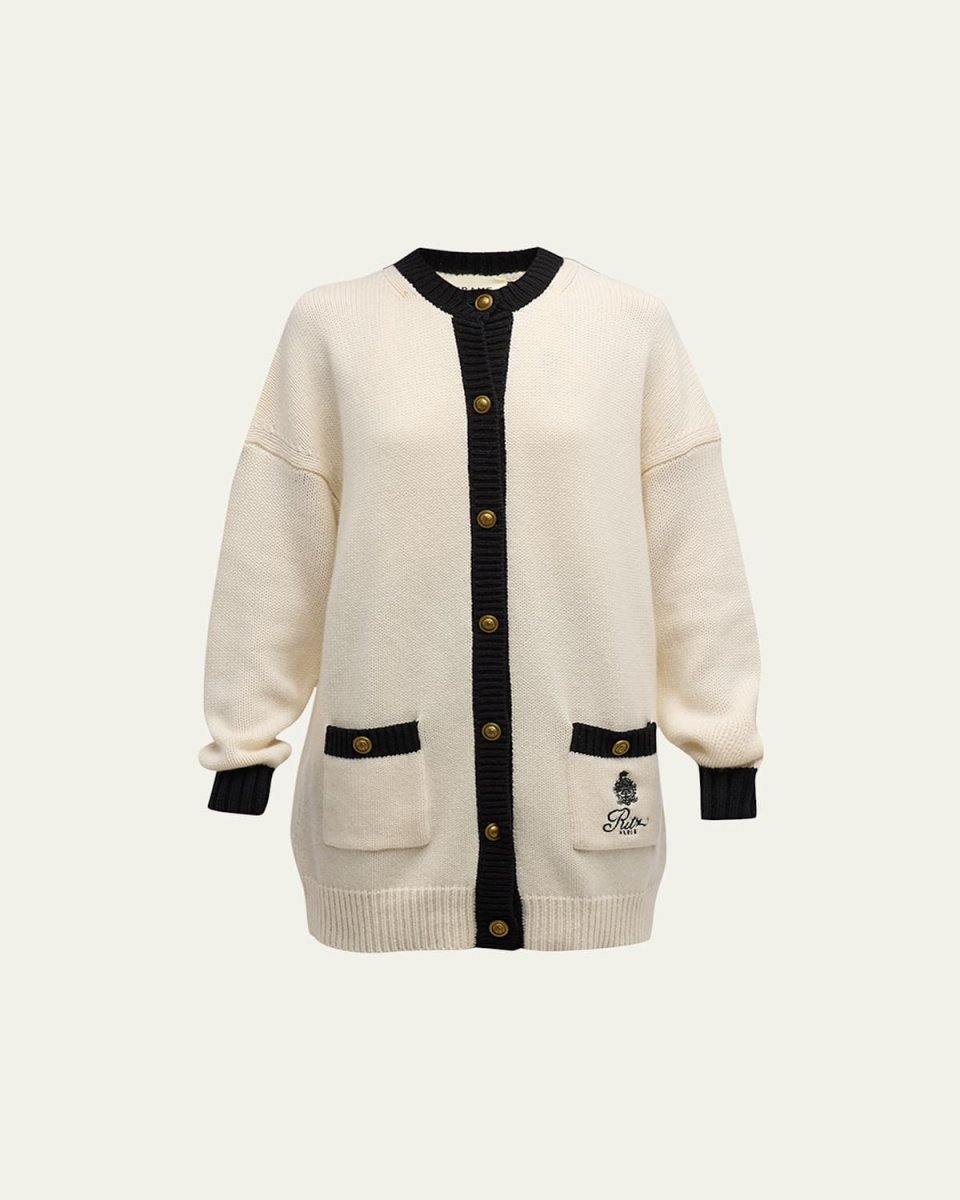 FRAME x Ritz Paris Cashmere Cardigan
