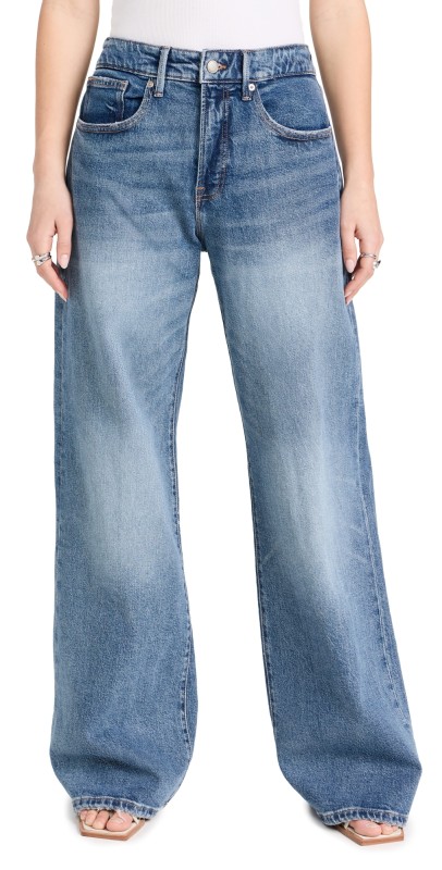 Good American Good Ease Jeans Indigo575