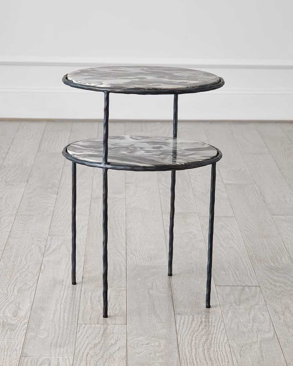 Registrar Tiered Accent Table