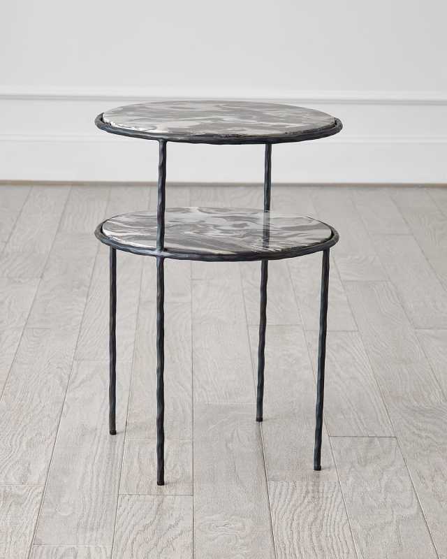 Registrar Tiered Accent Table