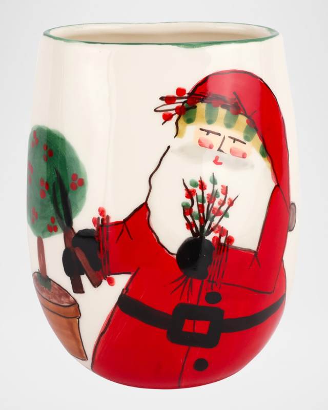 Old St. Nick Small Vase