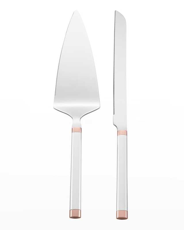 rosy glow 2-piece dessert set