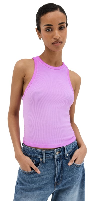 Good American Candy Wash Rib Tank Lollipop008