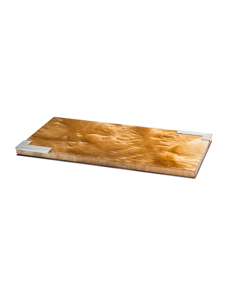 Burl Veneer Small Serving Board