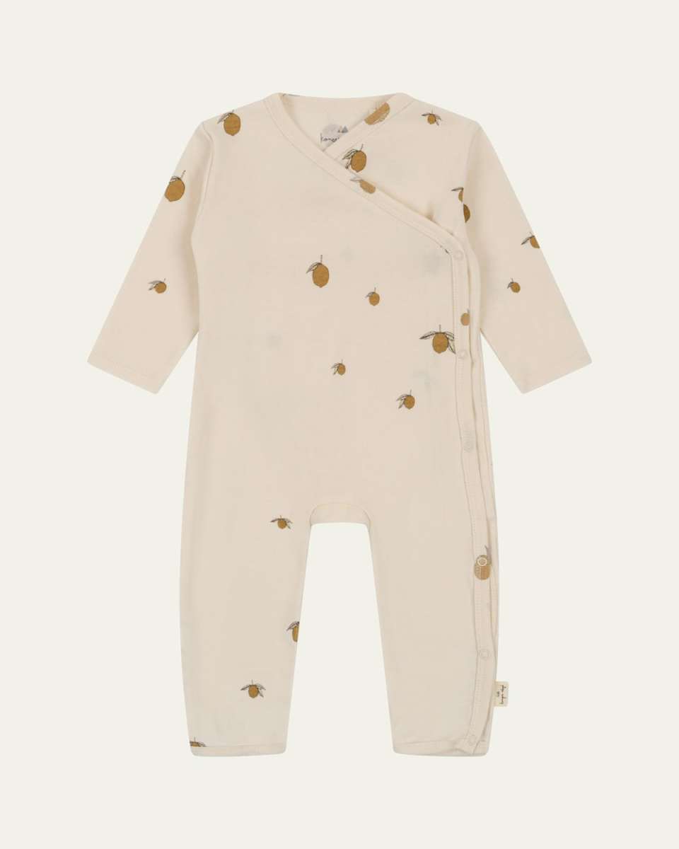 Kid's Fruit Motif Coverall, Size Premie-6M