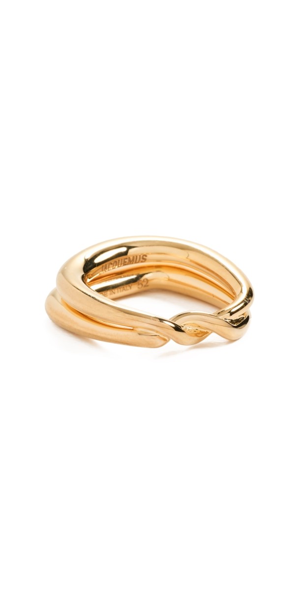 Jacquemus La Bague Nodi Ring Light Gold