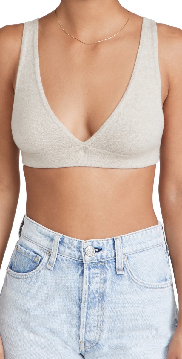 LISA YANG Cappuccine Bralette Sand