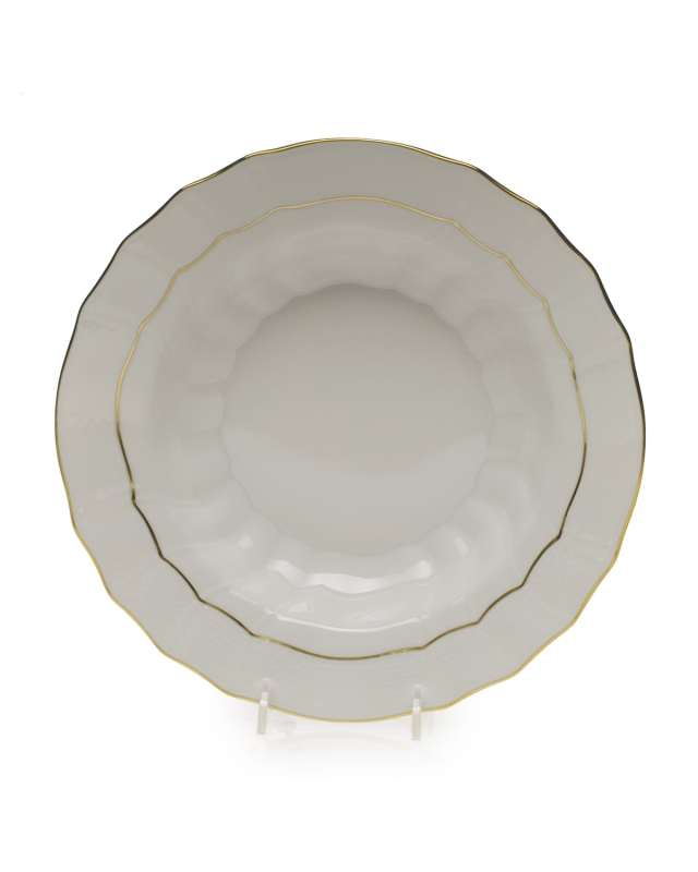 Golden Edge Soup Bowl, Large