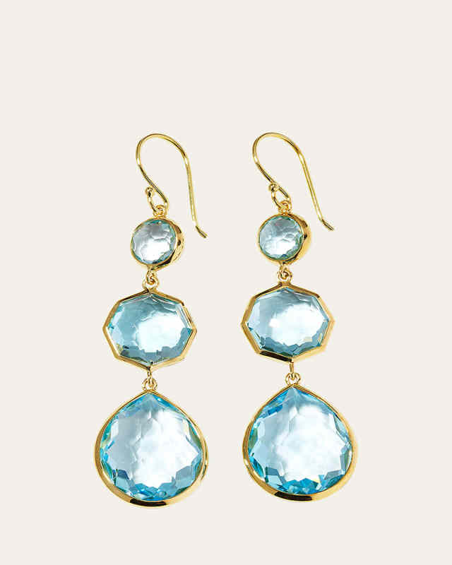 Small Crazy 8's Earrings in 18K Gold