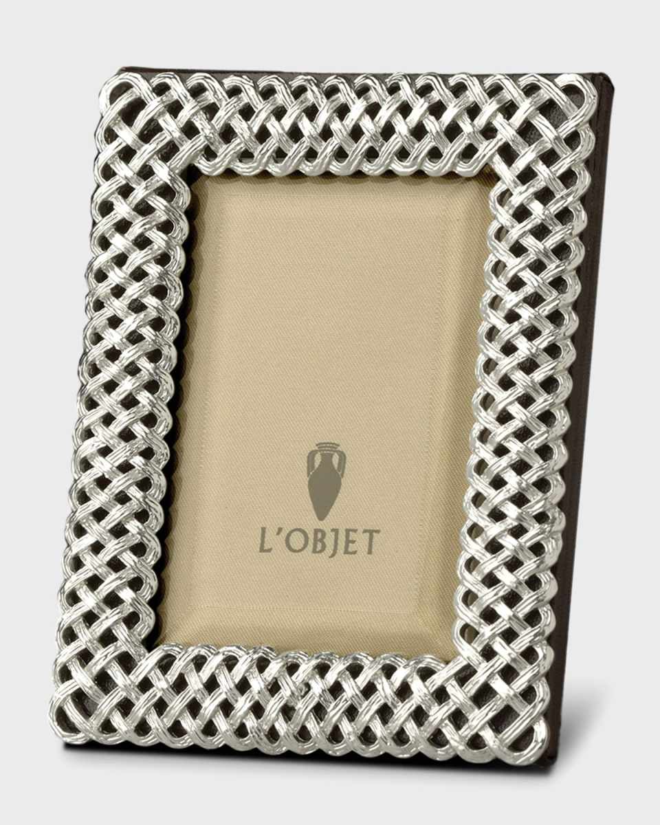 Platinum Braid 2" x 3" Picture Frame