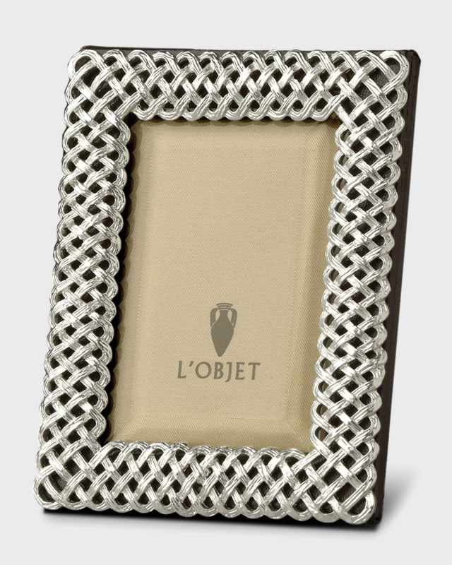 Platinum Braid 2" x 3" Picture Frame