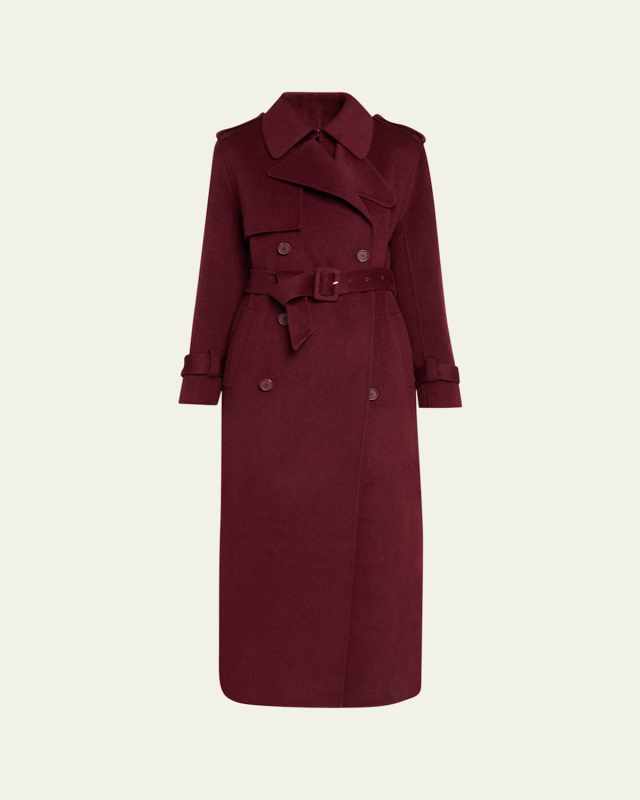 Rumi Cashmere Trench Coat