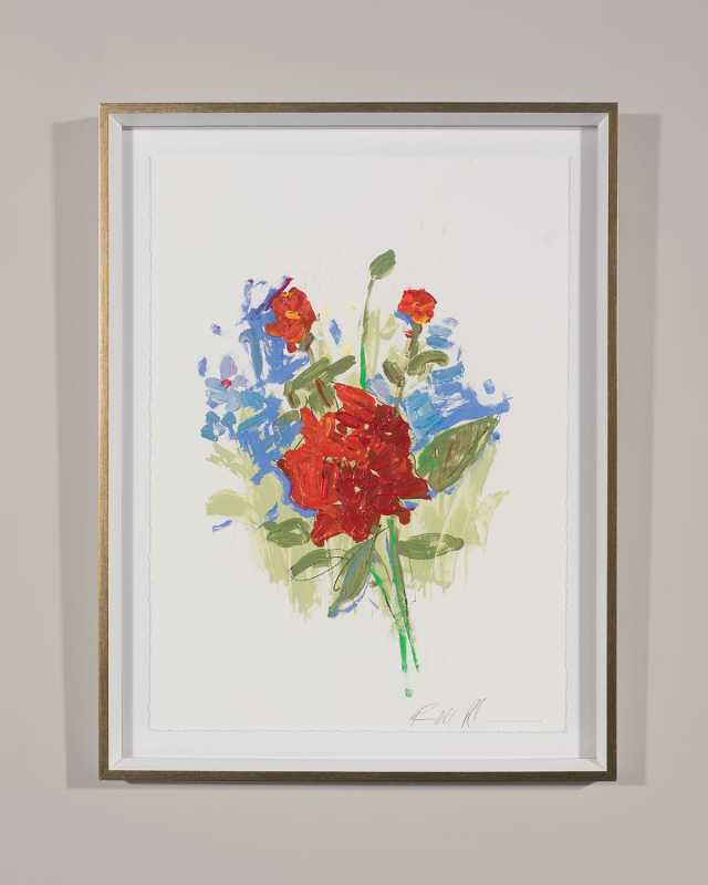 "White Glove Series - Roses" Print Art by Robert Robinson