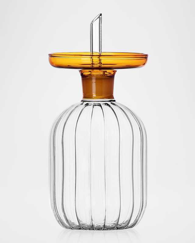 Lotus Small Oil Bottle, 8.5 oz.
