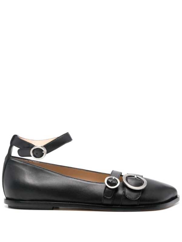 Obliqua ballerina shoes