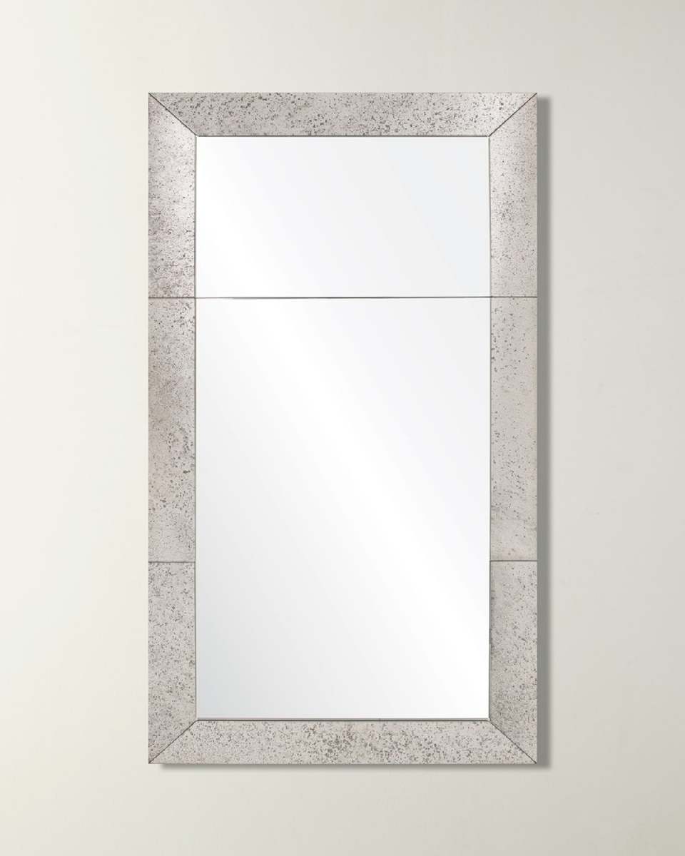 Antiqued 50" Rectangle Mirror