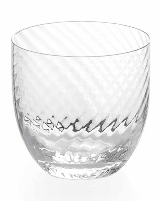 Twist Diamond Double Old-Fashioned Glass