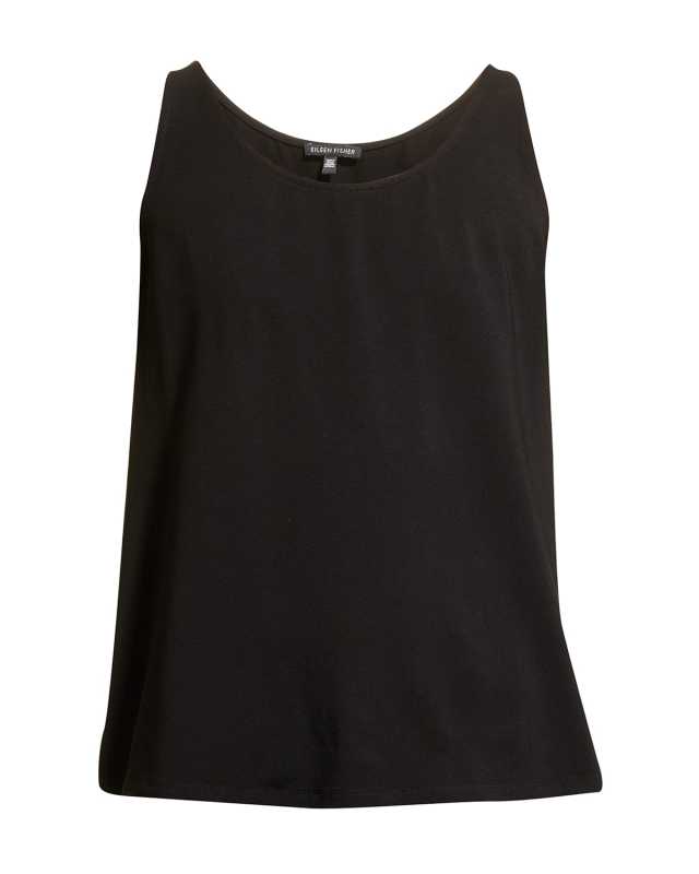 Scoop-Neck Jersey Knit Tank