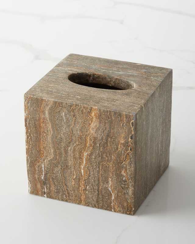 Bowen Tissue Box, Gray