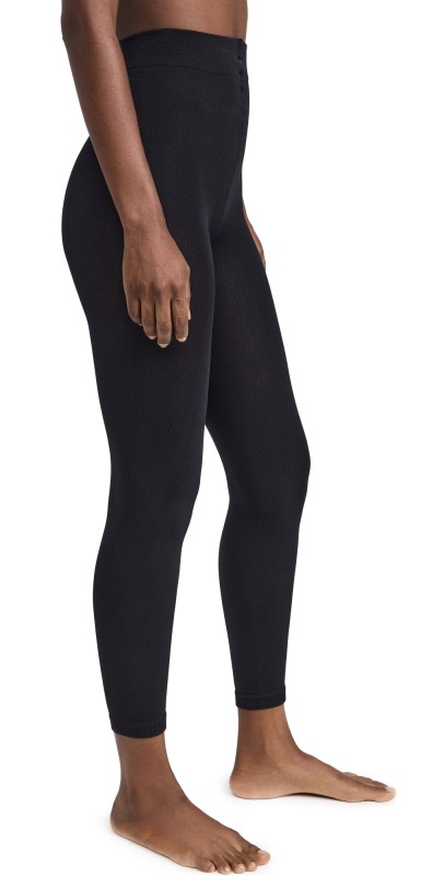 Stems Fleeced Base Leggings 300 Den Black