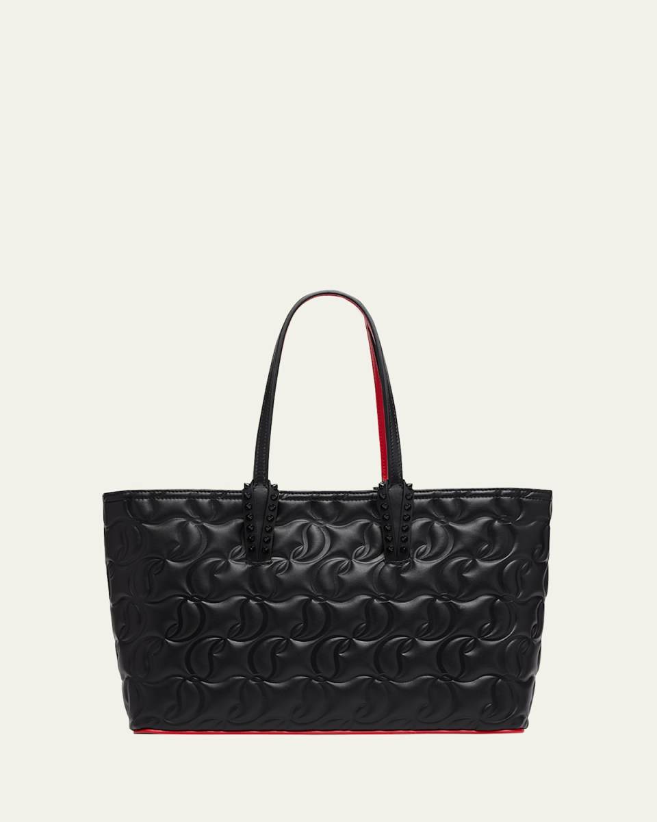 Cabata Small Tote in CL Embossed Nappa Leather