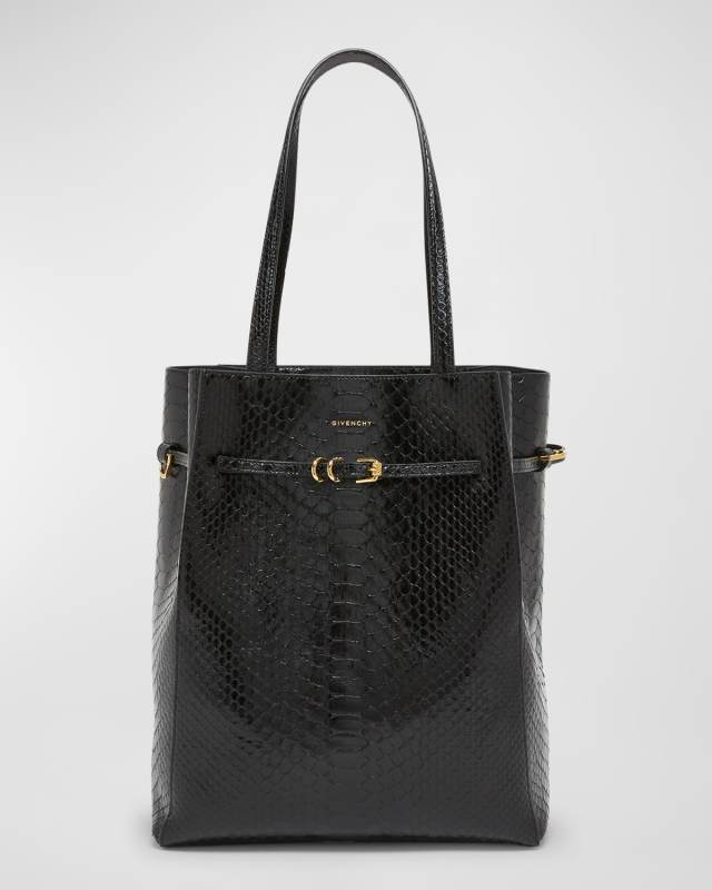 Voyou Medium North-South Tote Bag in Python