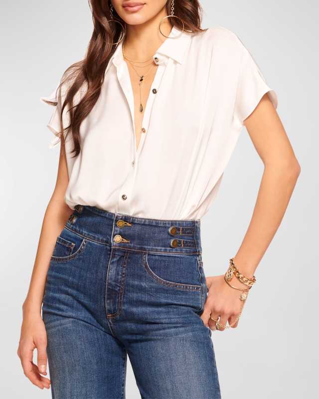Lucinda Short-Sleeve Bodysuit