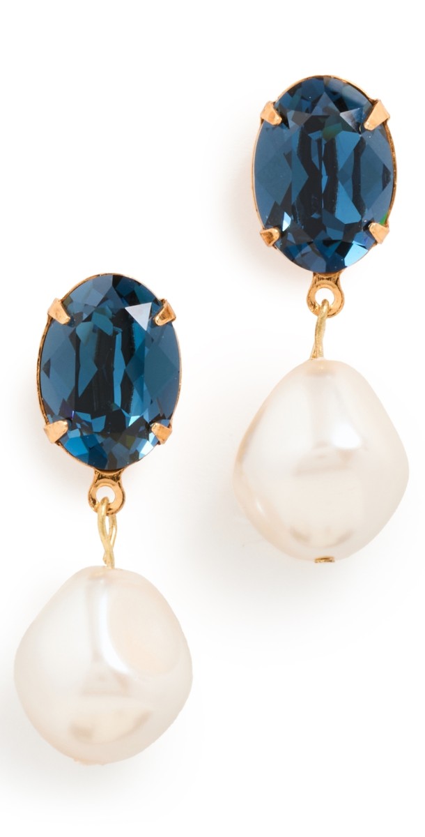 Jennifer Behr Tunis Earrings Sapphir