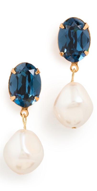 Jennifer Behr Tunis Earrings Sapphir