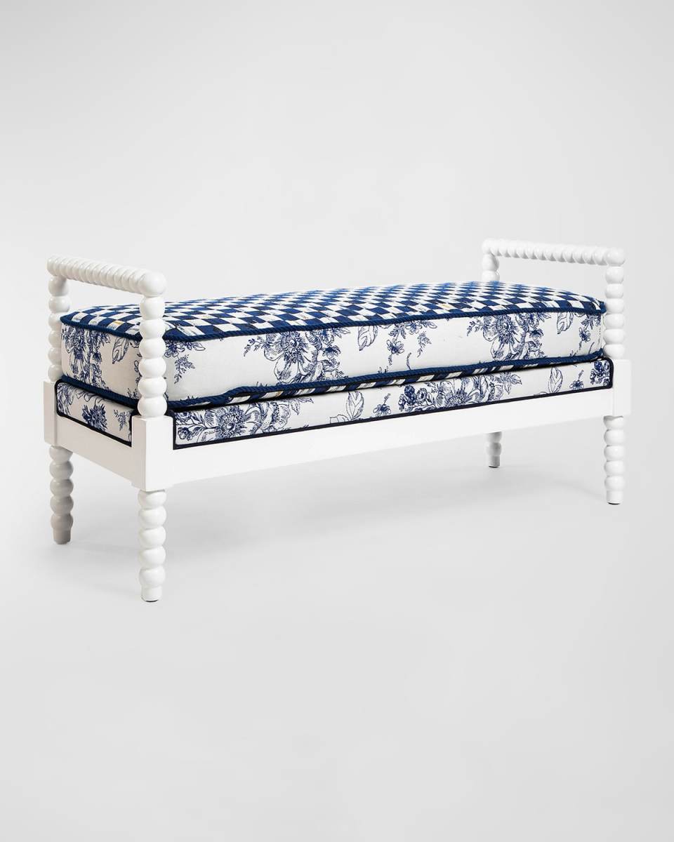 Indigo Villa Outdoor Bench