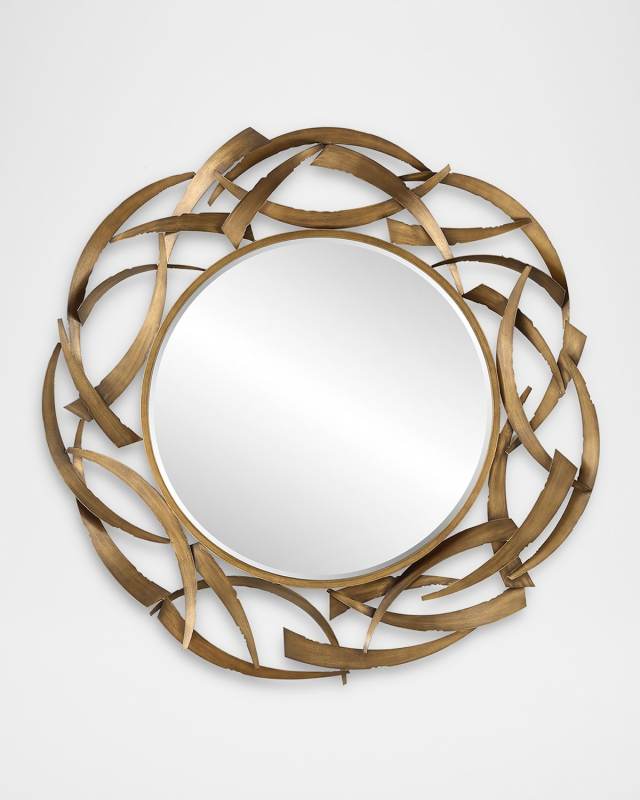 Cutting Edge Round Mirror