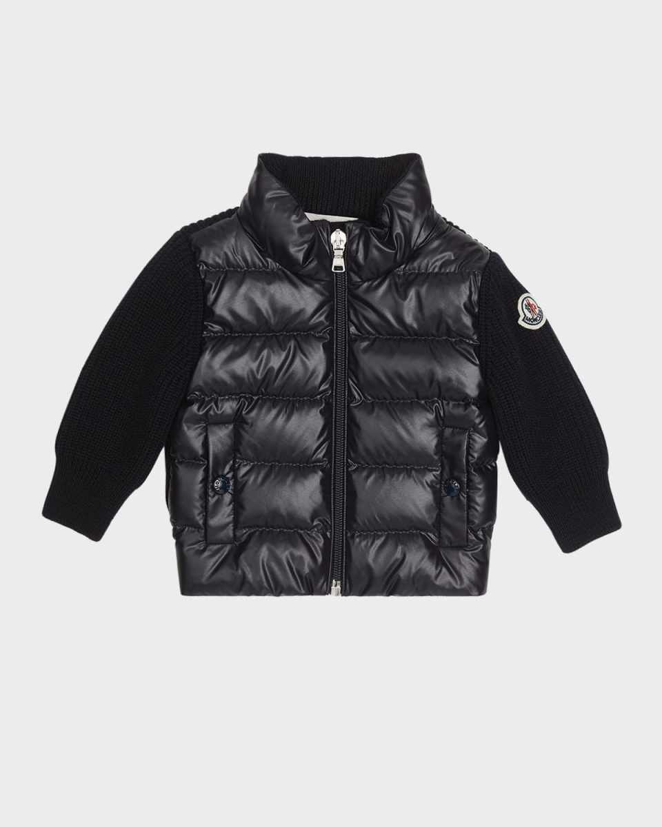 Boy's Puffer Combo Jacket, Size 6M-3