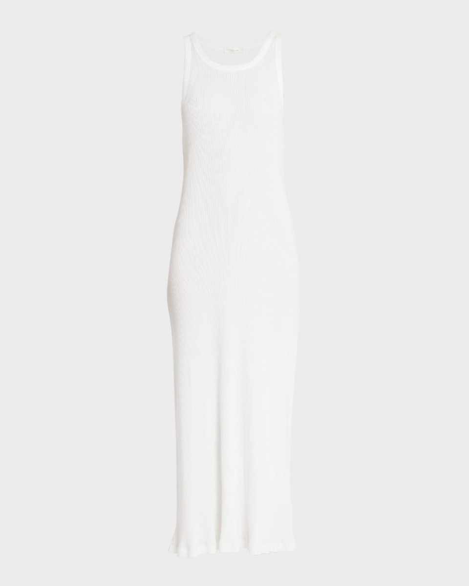 Yule Sleeveless Rib Maxi Dress