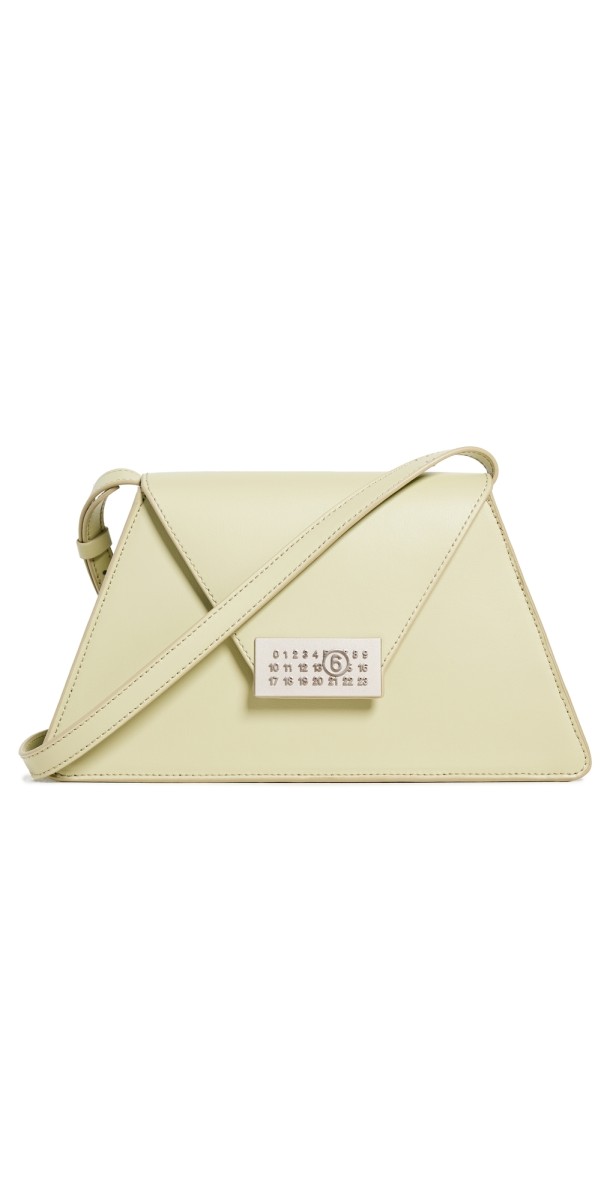 MM6 Maison Margiela Numbers CB Bag Medium - No Seam Aloe Wash