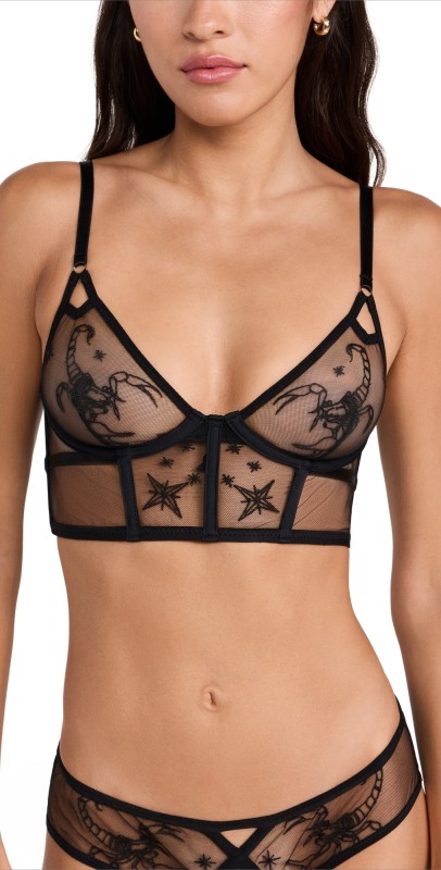 Thistle and Spire Scorpio Bra Black