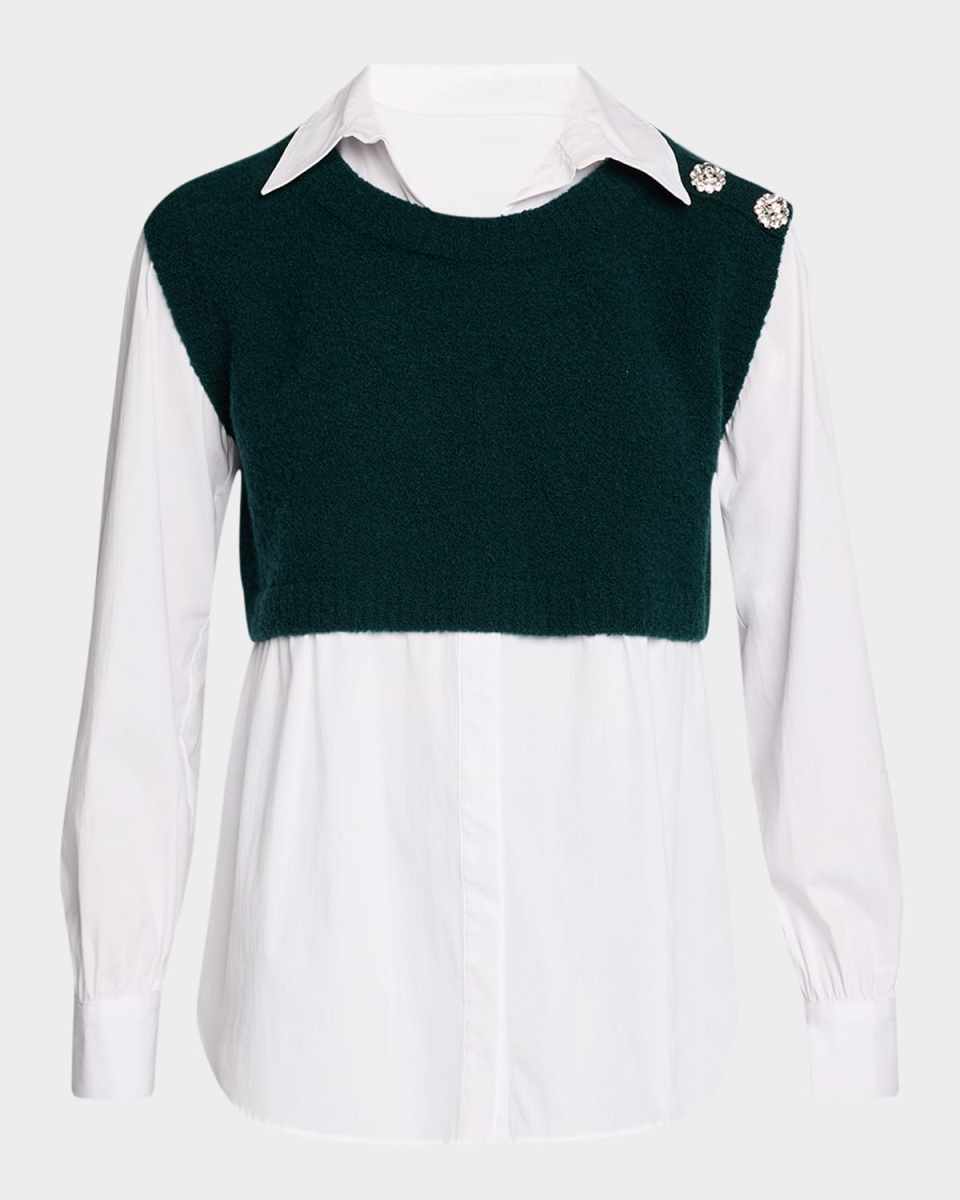 Alden Combo Pullover Top