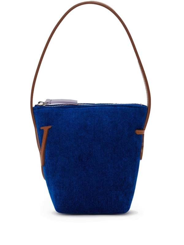 mini Anchor chenille tote bag