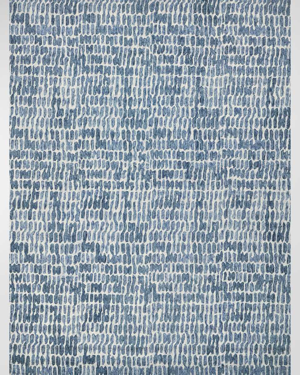Ink Blot Hand-Tufted Rug, 9' x 12'